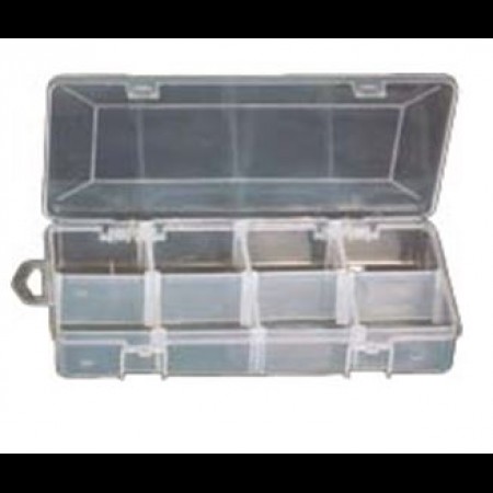 STM Tackle Box Clear 225x118x45 - 8 Compartments